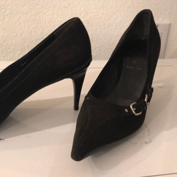 Miu Miu Shoes - MIU MIU BLACK SUEDE SHOES